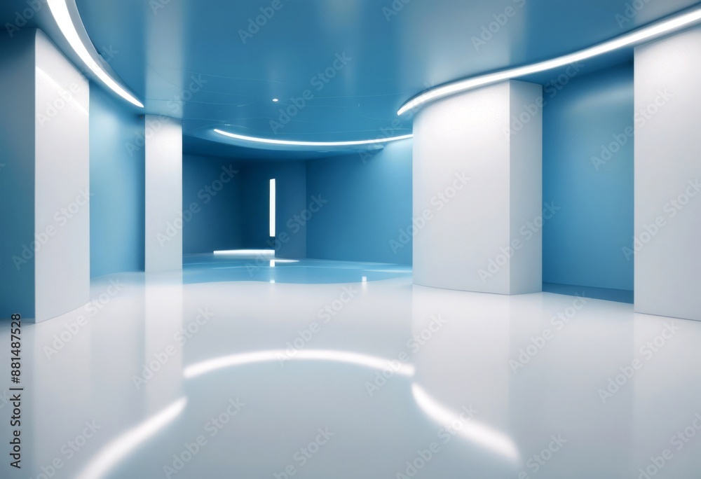 architecture house floor modern interior white abstract blue stage 3d design background showroom alien smooth future wall empty illustration indoor inside room building architecture house floor modern interior white abstract blue stage 3d design background showroom alien smooth future wall empty illustration indoor inside room building