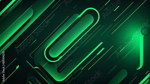 Abstract wallpaper background green technology