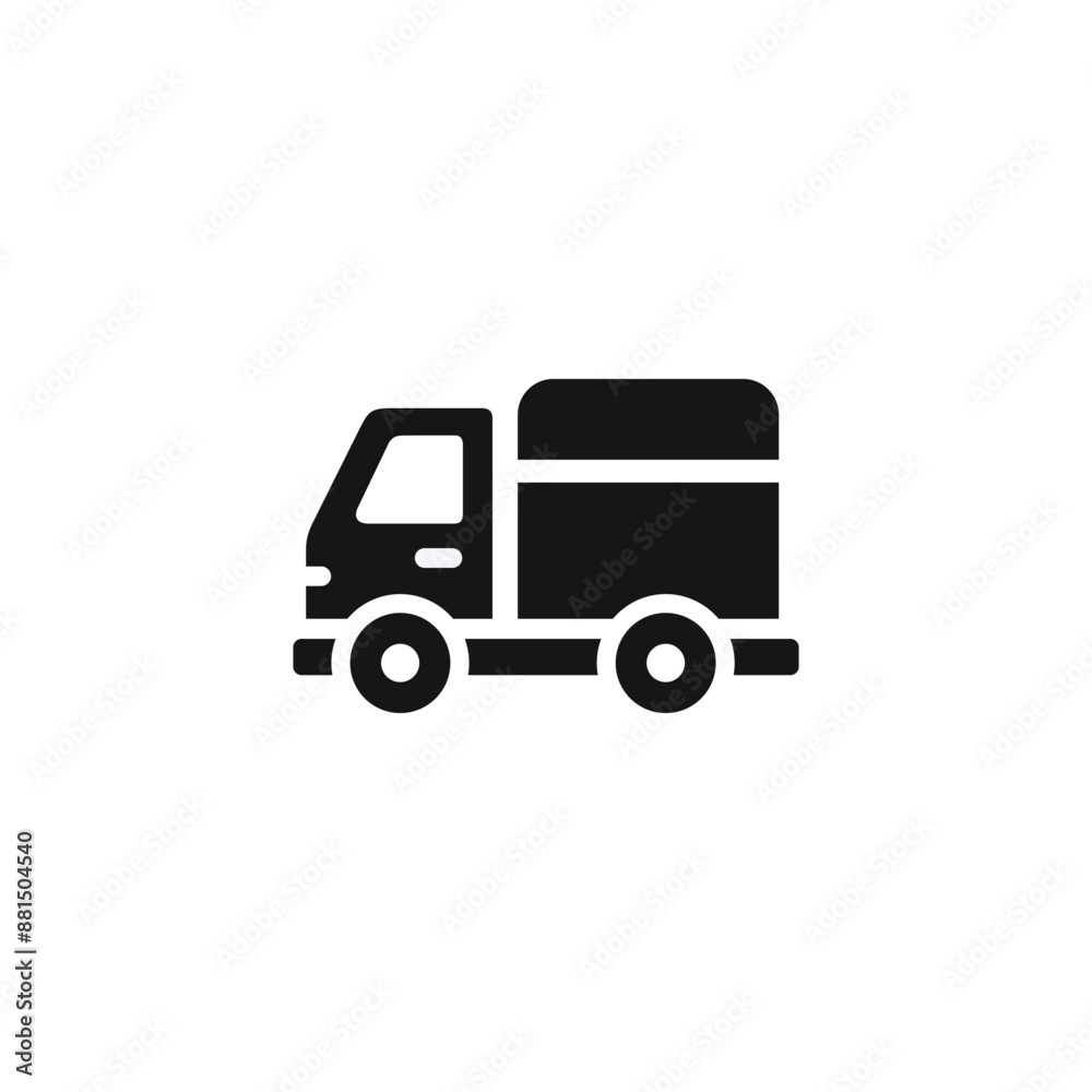 Truck icon vector. EPS 10 editable vector Truck icon vector. EPS 10 editable vector
