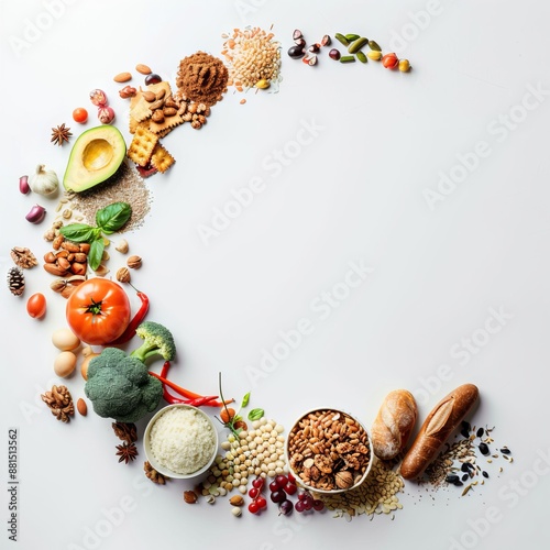Concept of world safety food day, with copy space for text