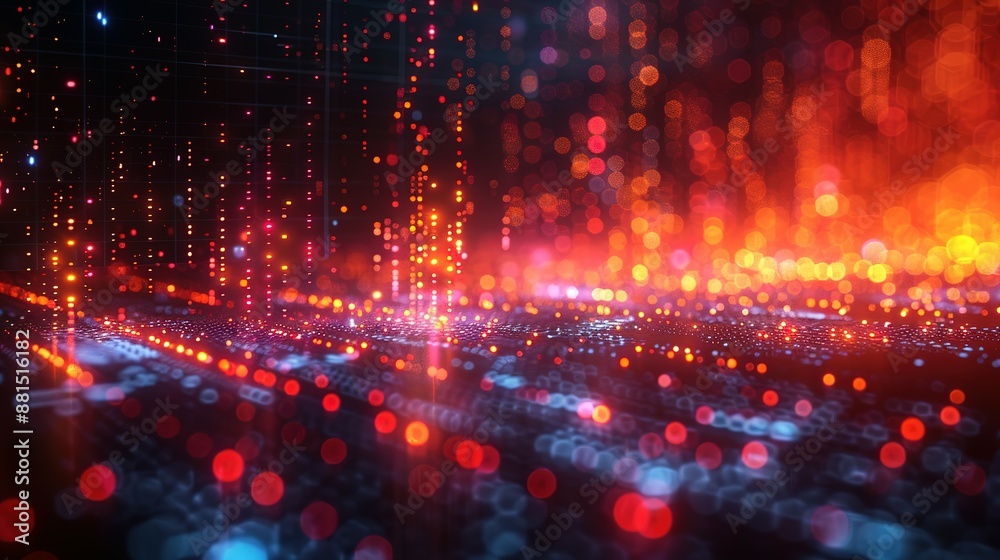 Fototapeta premium E-commerce Analytics: Dynamic Visualizations and Insights