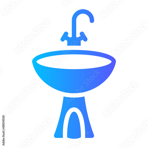 washbasin Gradient icon