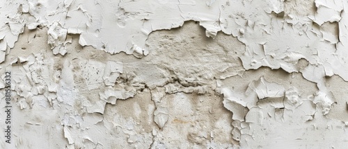 Panoramic close-up, high detail scan of stucco wall texture, Generative AI