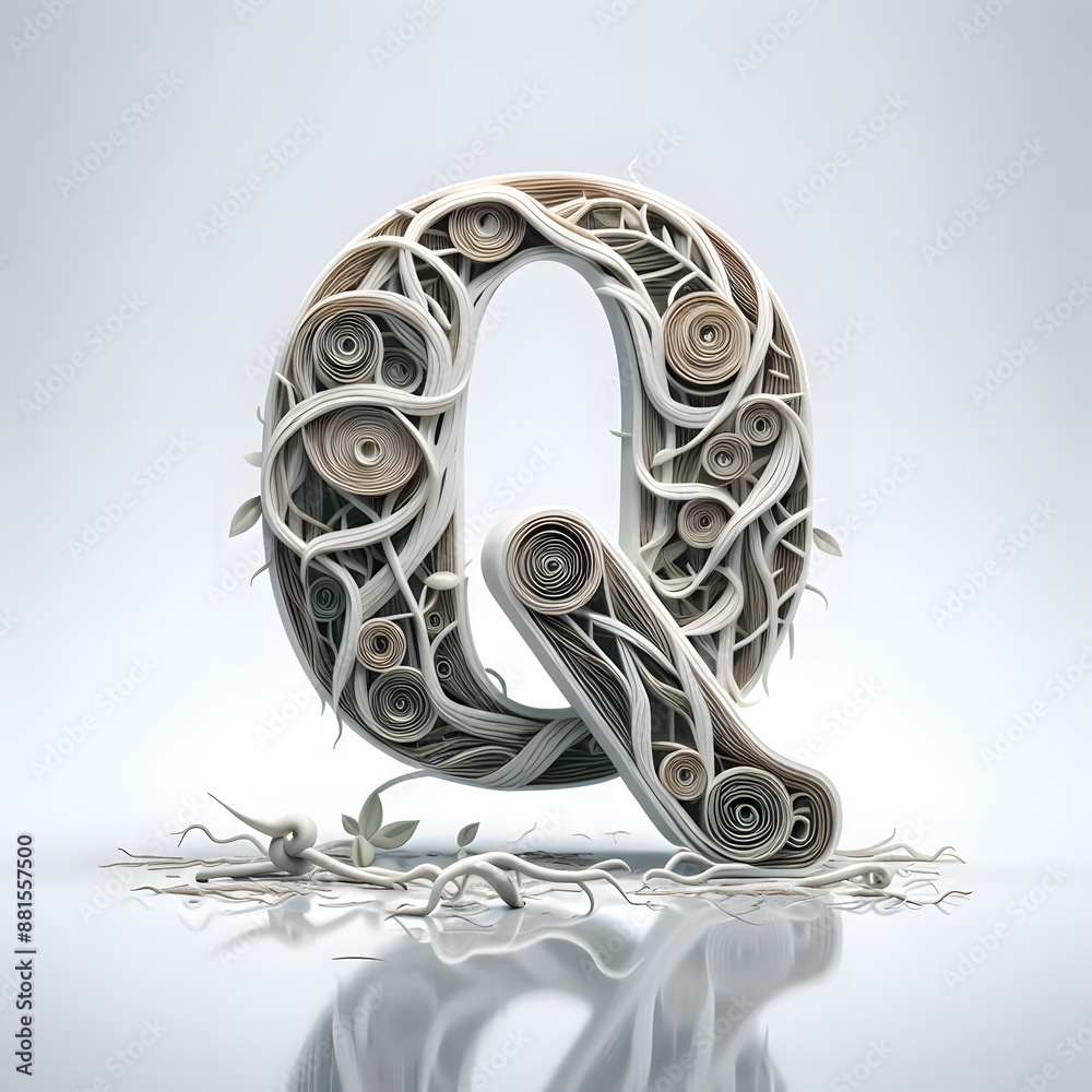 English alphabet Q Design English alphabet Q Design