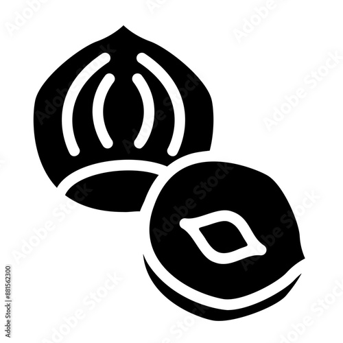 hazelnut Solid icon
