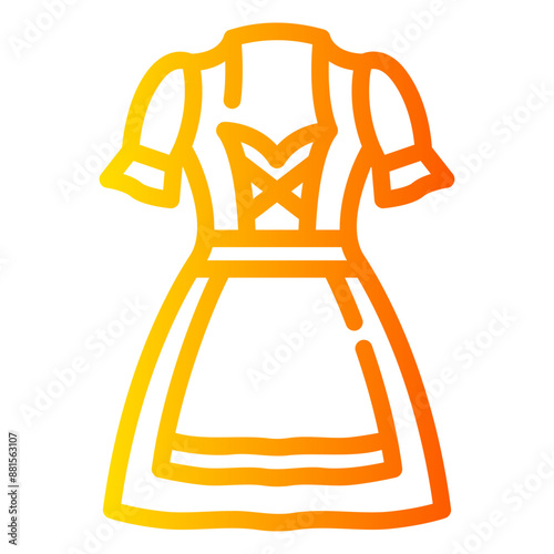 dirndl Gradient icon