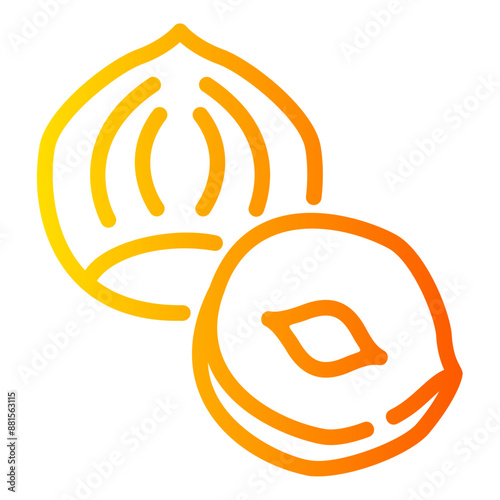 hazelnut Gradient icon