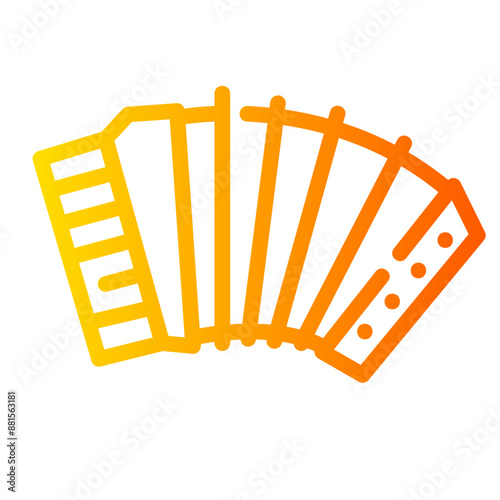 accordion Gradient icon