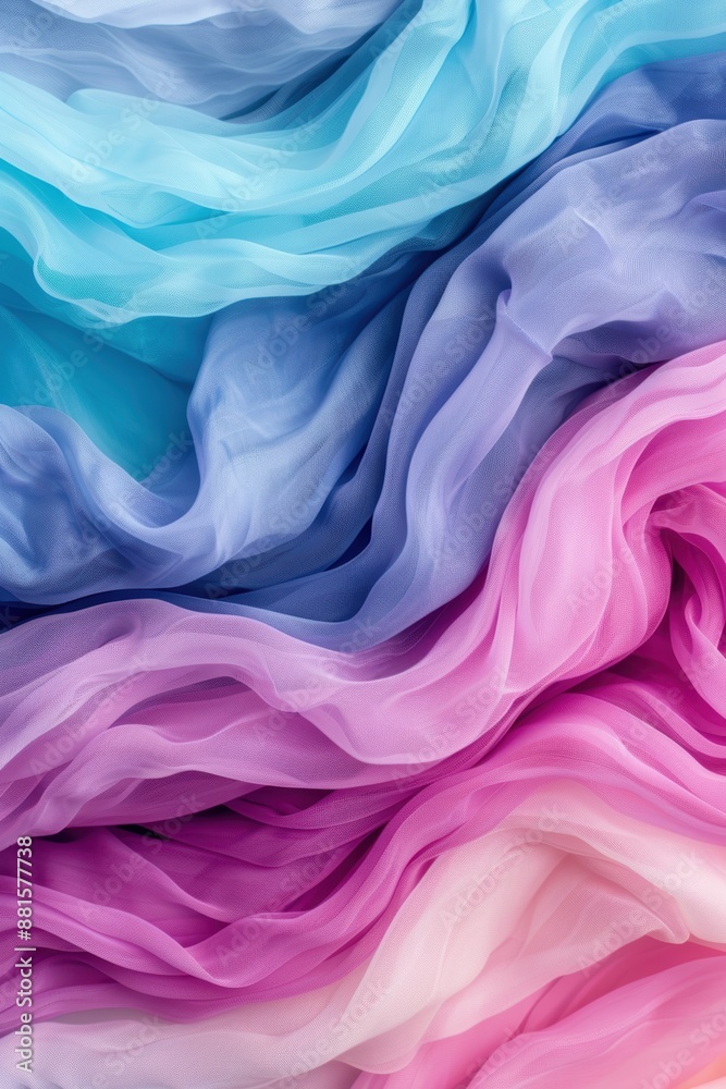 Vibrant Flowing Fabric Textures Vibrant Flowing Fabric Textures