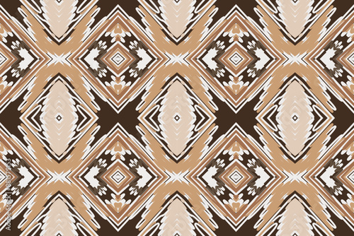 Geometric ethnic pattern oriental African American Pakistan,Asia,Aztec motif textile and bohemian.design for background, wallpaper,carpet print,