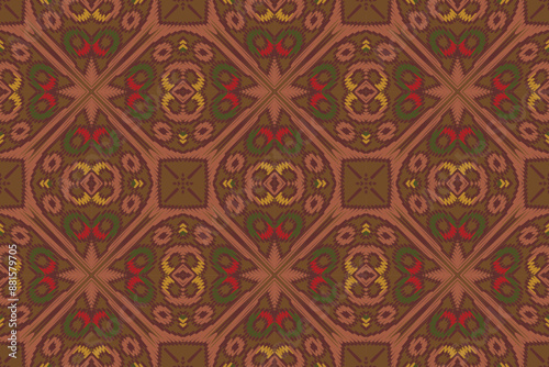 Geometric ethnic pattern oriental African American Pakistan,Asia,Aztec motif textile and bohemian.design for background, wallpaper,carpet print,