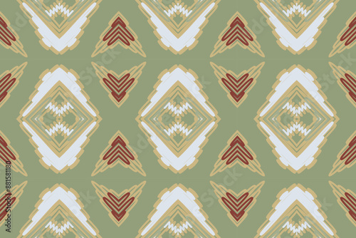 Geometric ethnic pattern oriental African American Pakistan,Asia,Aztec motif textile and bohemian.design for background, wallpaper,carpet print,
