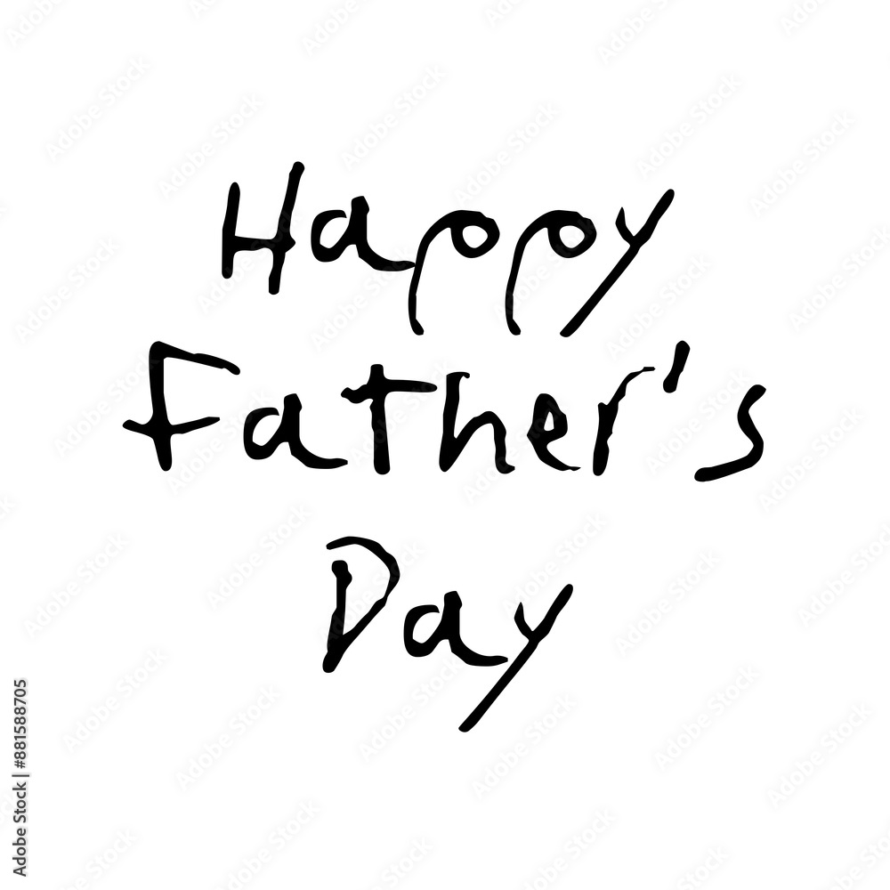 Digital png illustration of happy father's day text on transparent background Digital png illustration of happy father's day text on transparent background