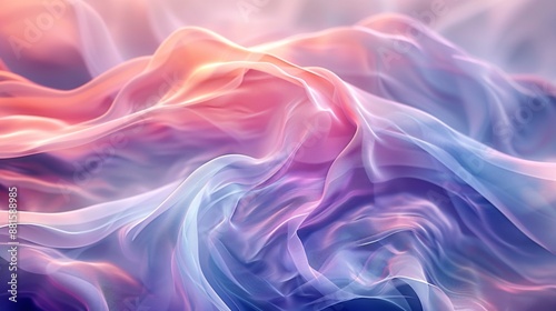 Wallpaper Mural a simple abstract light background, emphasizing tranquility through subtle gradients and soft light effects. Torontodigital.ca