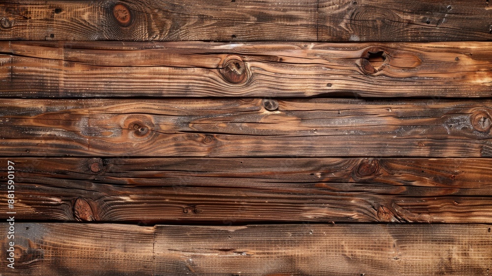 Naklejka premium Wood texture background with copy space for design High quality and convenient for work Horizontal layout with top perspective