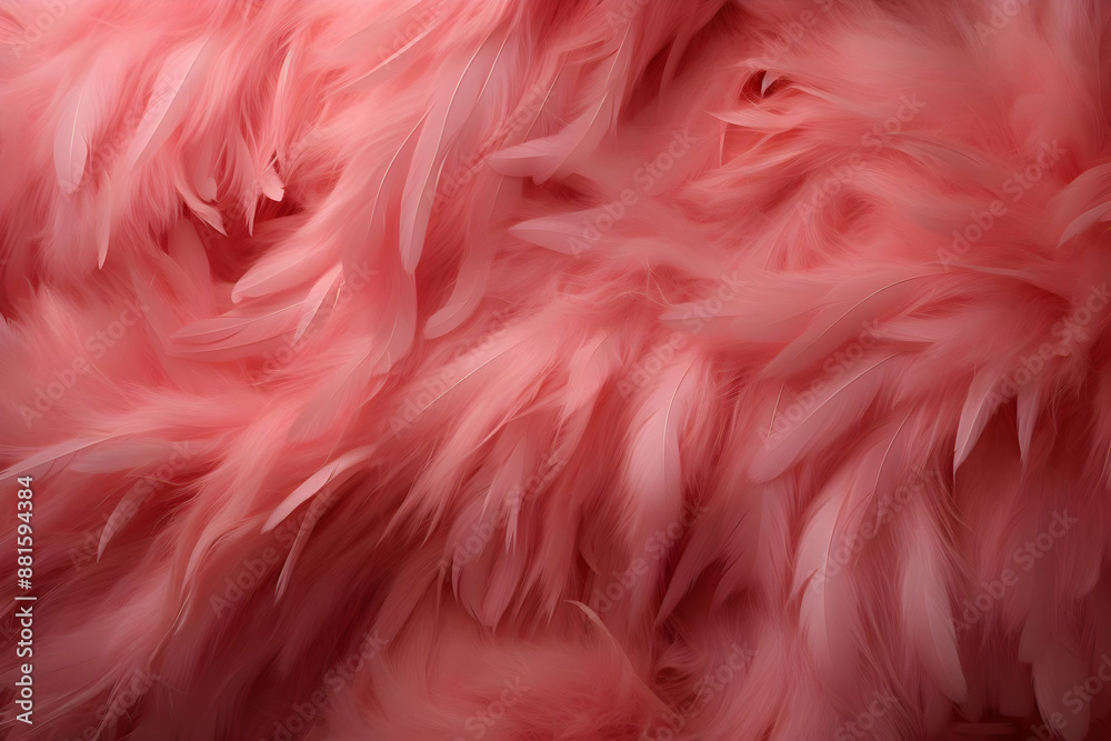 Pink Feathers Background Pink Feathers Background