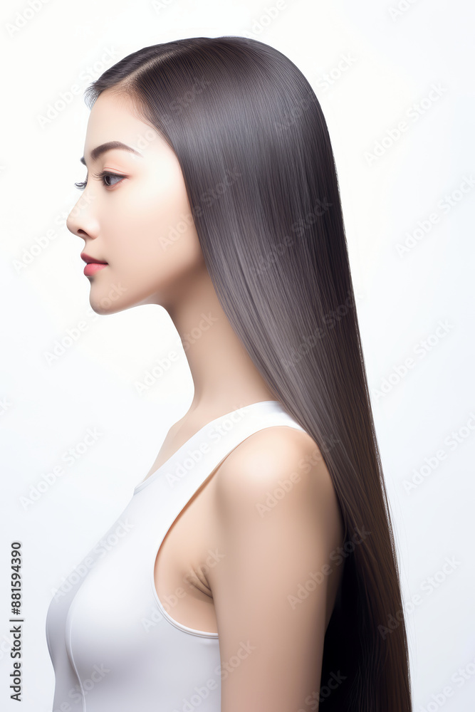 beautiful asian woman with long straight hair beautiful asian woman with long straight hair