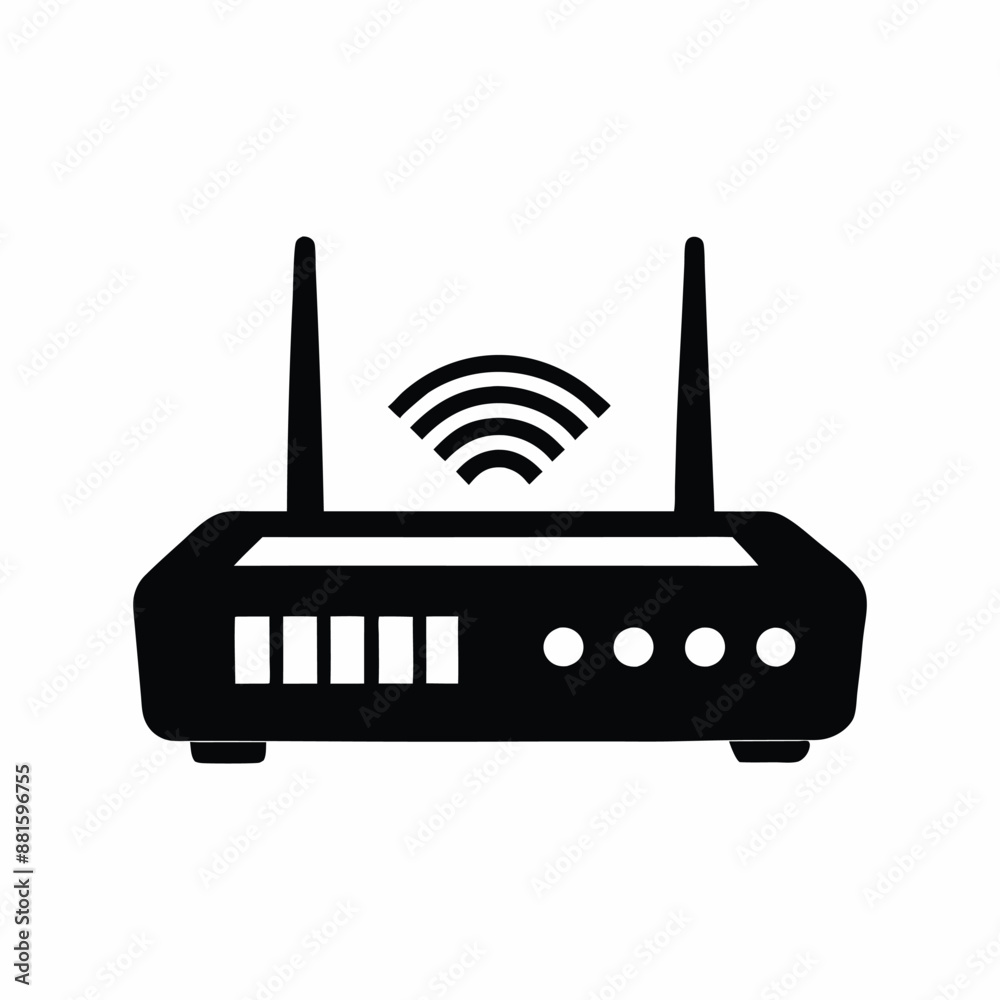 router silhouette vector design router silhouette vector design