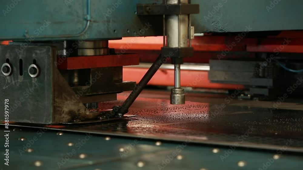 The manufacturing process inside a factory The manufacturing process inside a factory