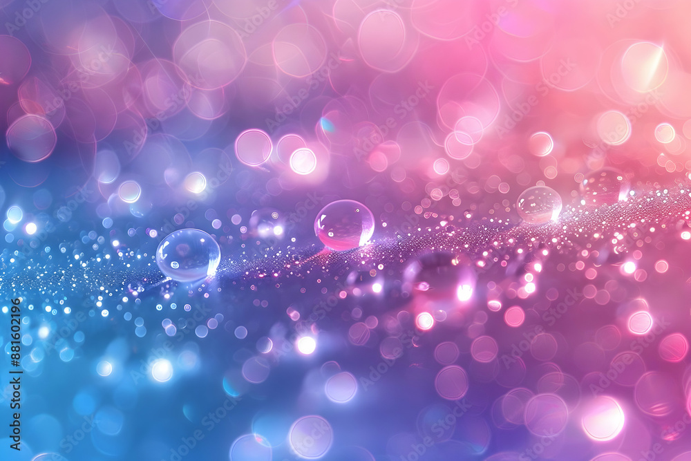 Pink and Blue Bokeh Abstract Background Pink and Blue Bokeh Abstract Background