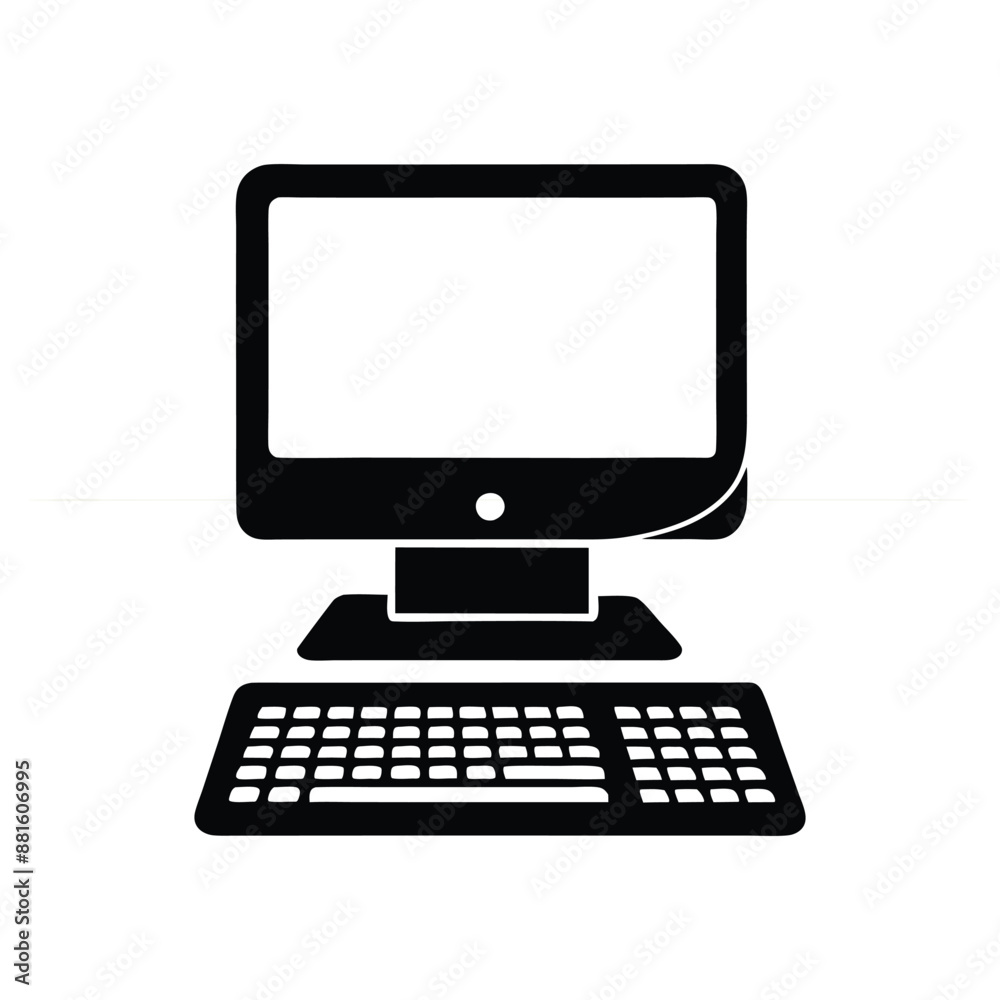 computer silhouette vector art design
computer silhouette vector art design