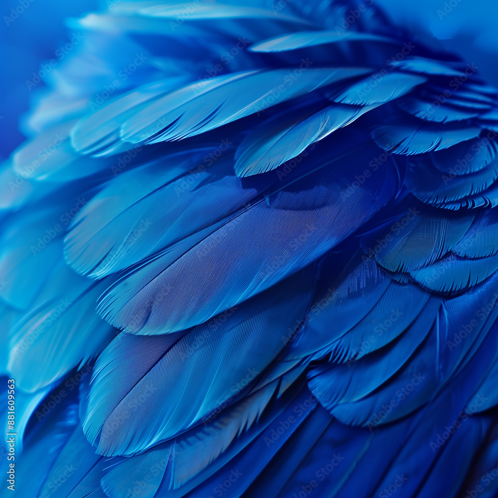 Close-Up Falling Bright Blue Feather with Abstract Background Texture, High-Resolution Blue Feather Detail and Artistic Abstract Background Close-Up Falling Bright Blue Feather with Abstract Background Texture, High-Resolution Blue Feather Detail and Artistic Abstract Background