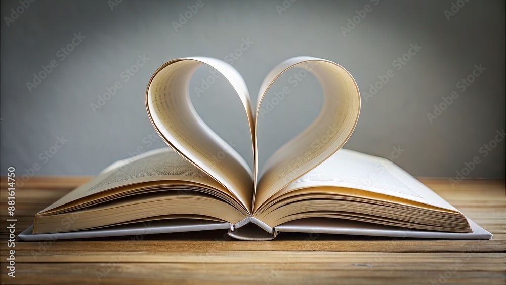 Heart shaped book with blank pages for writing love notes, heart, shaped, book, blank pages, writing, love, notes, romantic Heart shaped book with blank pages for writing love notes, heart, shaped, book, blank pages, writing, love, notes, romantic