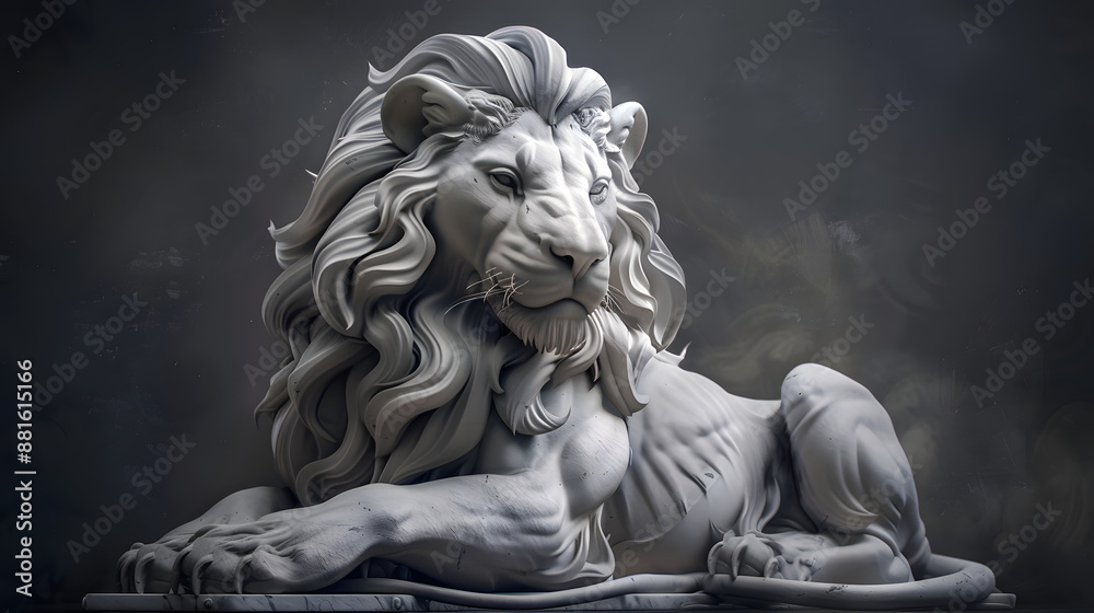 colorful Potrait of lion face painting style. abstract artwork of lion. colorful Potrait of lion face painting style. abstract artwork of lion.