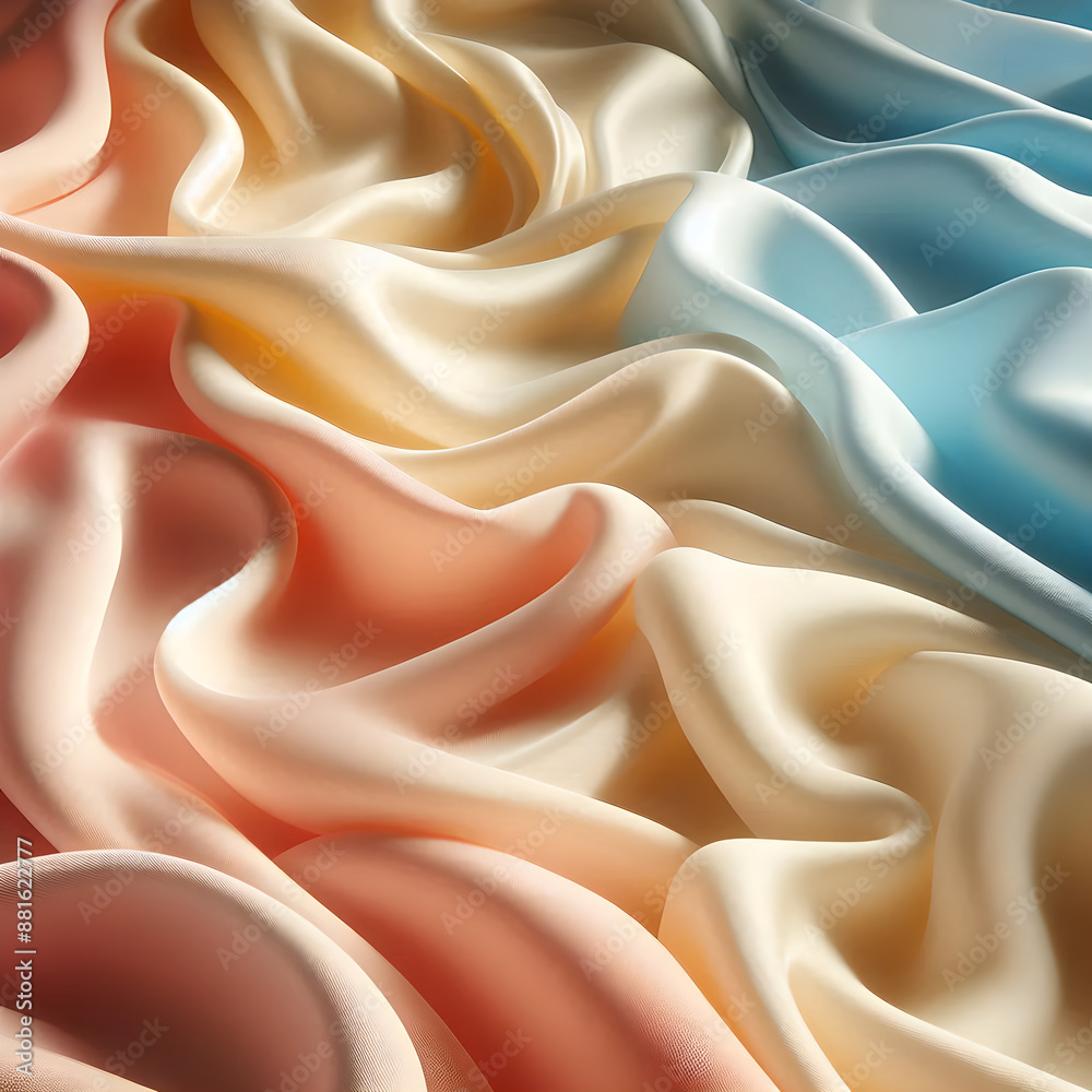 Pastel colors of fabric background. Pastel colors of fabric background.