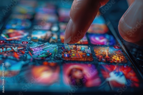 Captures the ubiquitous nature of smartphones and their role in accessing the online world.