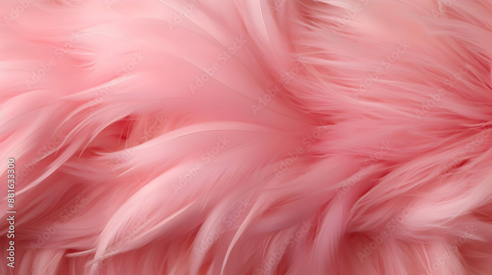 Pink Feather Texture Background Pink Feather Texture Background