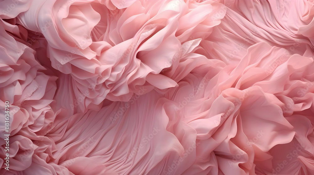 Abstract Pink Fabric Texture Illustration Abstract Pink Fabric Texture Illustration