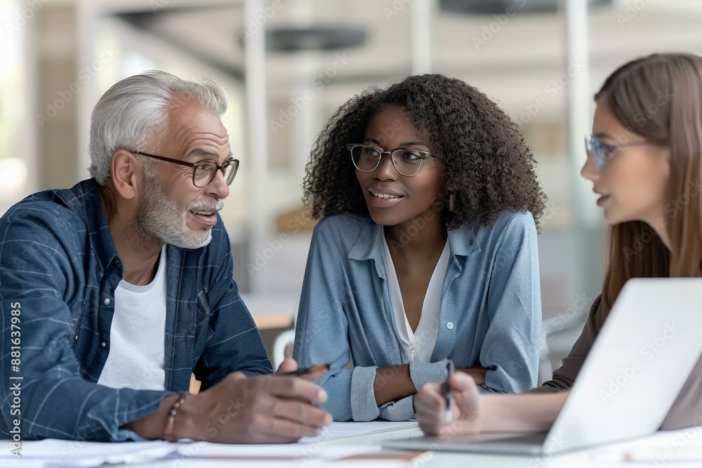 Office Professionals Engage in Thoughtful Discourse