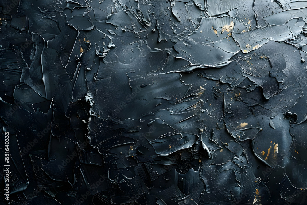 Abstract Black and Gold Paint Texture Background Abstract Black and Gold Paint Texture Background