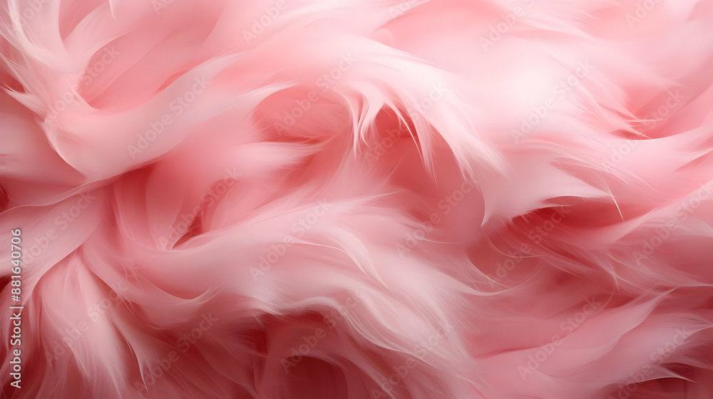 Pink Feather Abstract Background Pink Feather Abstract Background