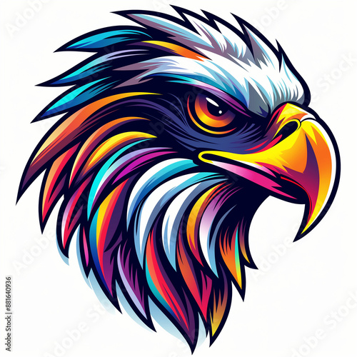 Eagle head for shirt design,eagle head for clothing design, eagle