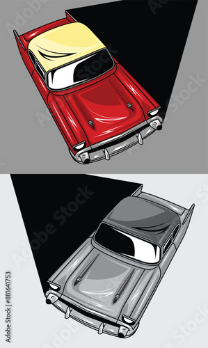 The beauty classic american musle car 1