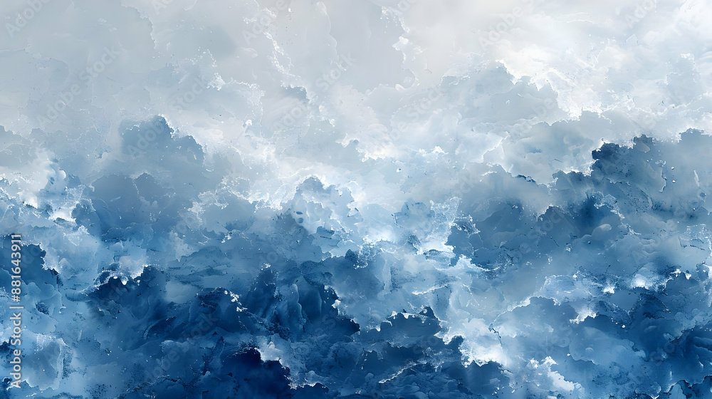 Abstract Blue Watercolor Background Abstract Blue Watercolor Background