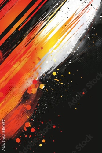 T-shirt sport jersey design template with abstract grunge halftone pattern background
