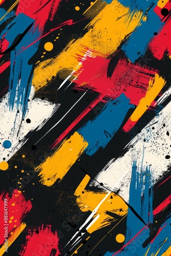 T-shirt sport jersey design template with abstract grunge halftone pattern background