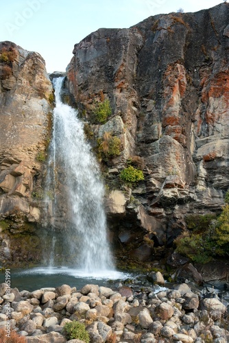 the Taranaki Falls