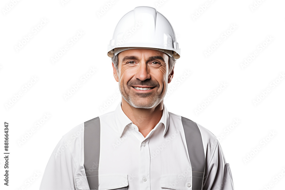 European public works worker smiling on transparent background. Subjects related to public works. Construction profession. Transparent background png cutouts. Job offer. European country. America. European public works worker smiling on transparent background. Subjects related to public works. Construction profession. Transparent background png cutouts. Job offer. European country. America.