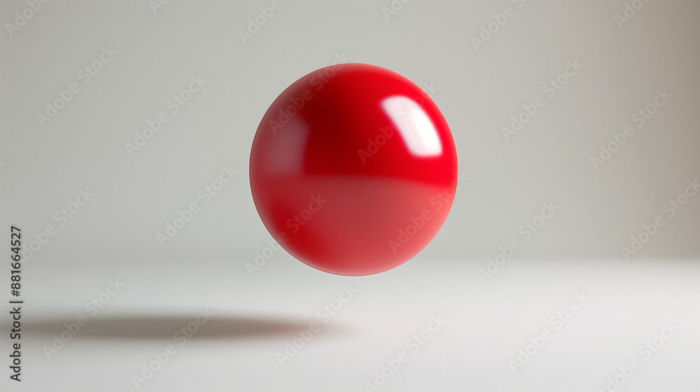 Red ball, Snooker Ball on white background, red ball isolated on white background, White and red balls, illustration Red ball, Snooker Ball on white background, red ball isolated on white background, White and red balls, illustration