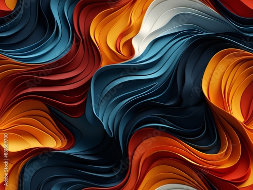 Abstract wavy texture with ...