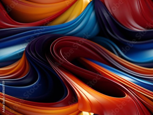 Abstract wavy texture with ...