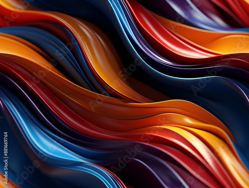 Abstract wavy texture with ...
