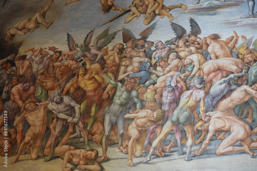 Fototapeta premium Duomo di Orvieto, dettagli