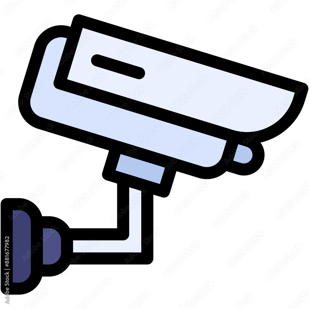 Vector Icon Security Camera, Cctv Camera, Building, Security, Police Vector Icon Security Camera, Cctv Camera, Building, Security, Police