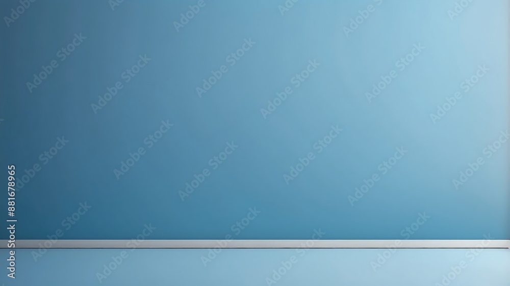 Serene Gradient: Minimalist Blue Background Serene Gradient: Minimalist Blue Background