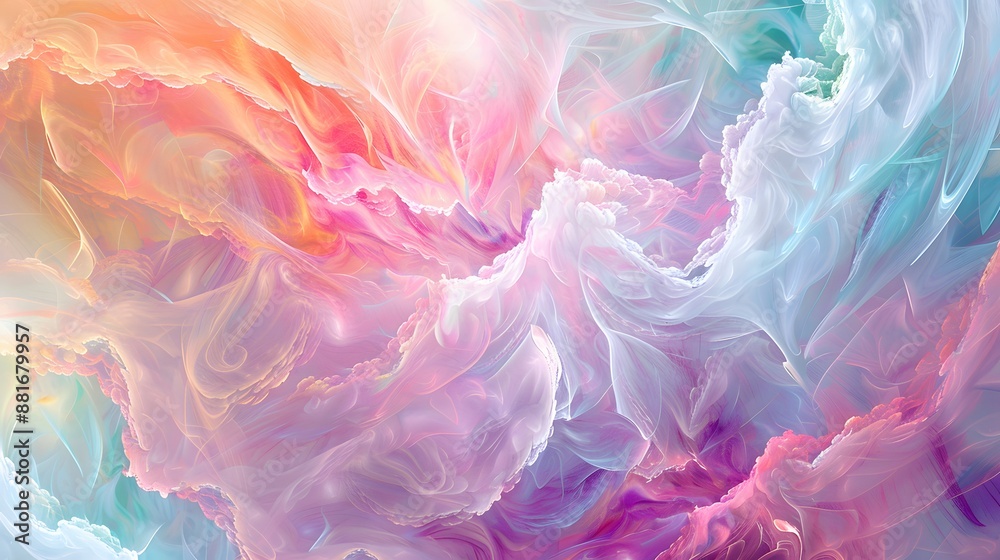 An abstract image showcasing an explosion of soft pastel colors radiating outward in a dynamic and visually soothing pattern. An abstract image showcasing an explosion of soft pastel colors radiating outward in a dynamic and visually soothing pattern.